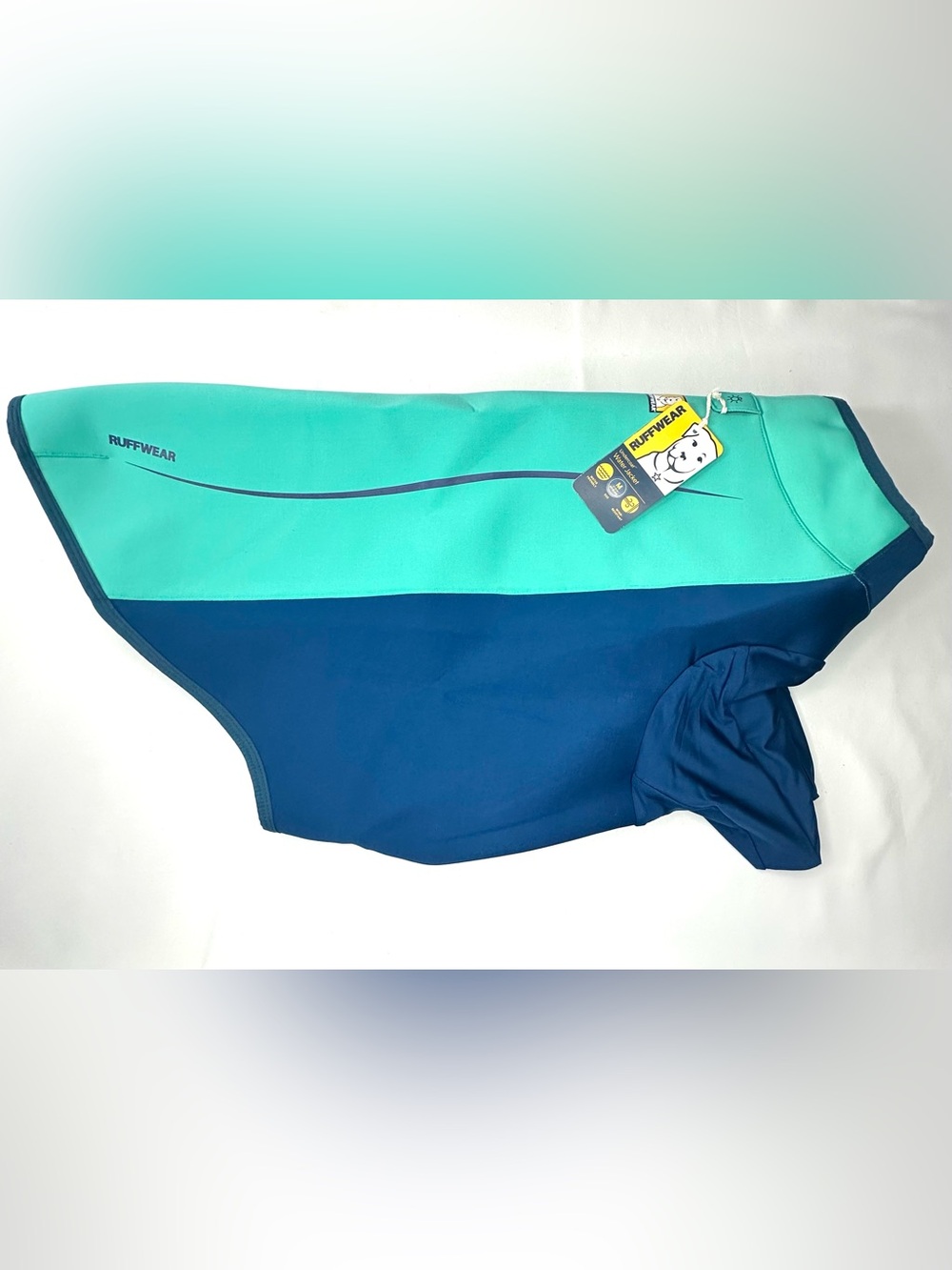NWT Ruffwear Dog Undercoat Water Neoprene Jacket Aurora Teal Size M (27-32in)